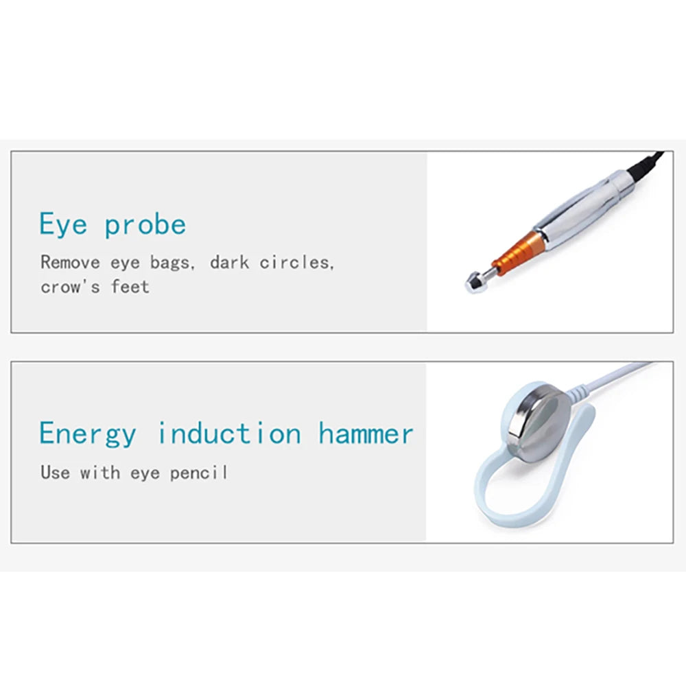 5 in 1 Mesotherapy Machine Body and Facial No-needle Skin Care Beauty Device EMS Electroporation Anti-aging Face Lift Tightening