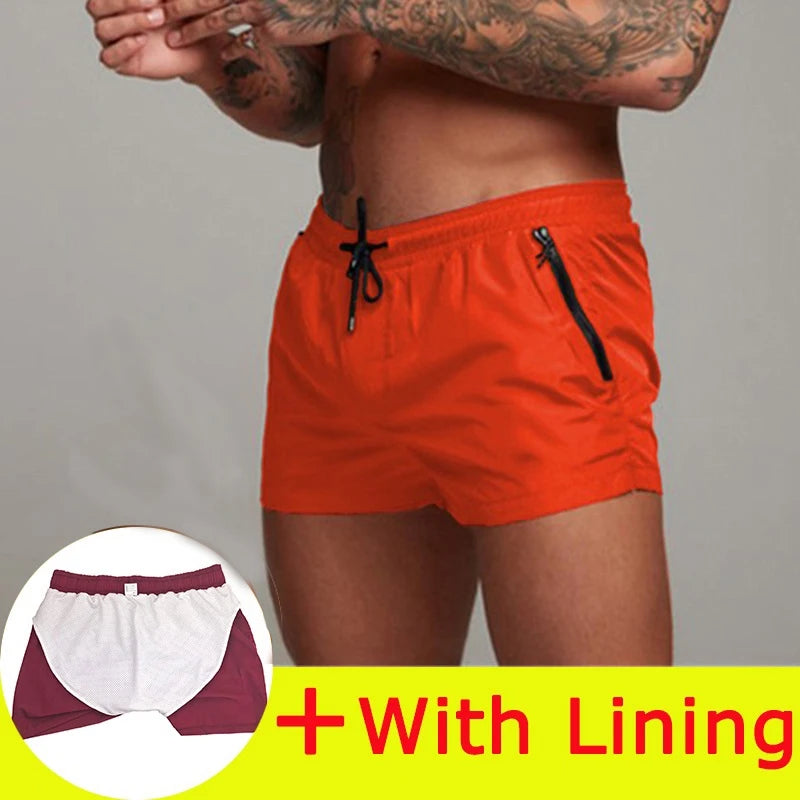 2025 Men Casual Shorts New Gyms Fitness Bodybuilding Shorts Mens Summer Casual Cool Short Pants Male Jogger Workout Beach