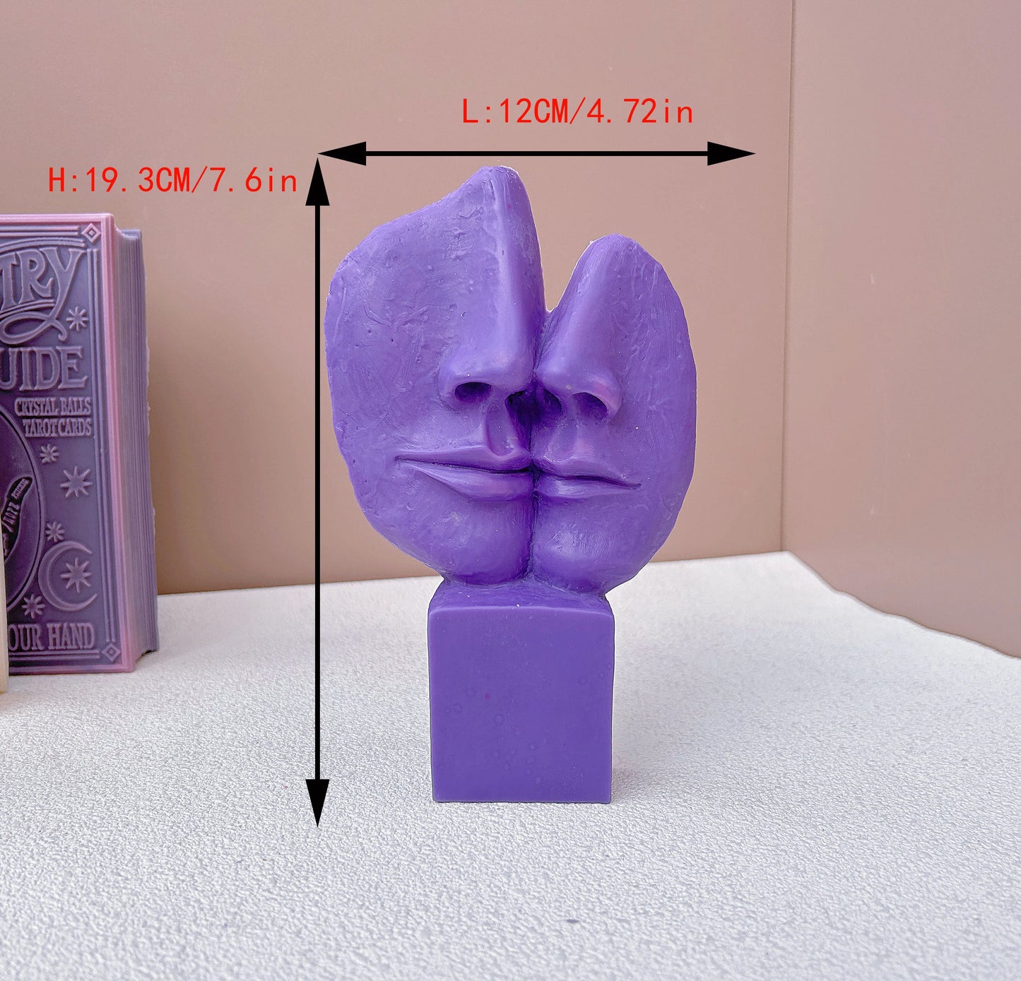 DIY Art Facial Candle Silicone Mold 3D Abstract Facial Silicone Candle Mold Handmade Gypsum Soap Festival Party Home Decoration