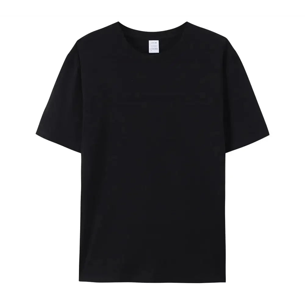 25 Summer New Dayline RVCA Surfboard Street Personality With Big Print Round Neck All Cotton Short Sleeve T-shirt Behind