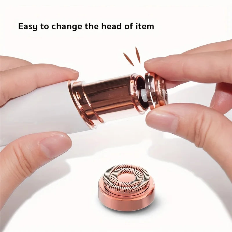 Facial Hair remover replacement heads for Flawless Finishing Touch facial Hair removal tool for Women As Seen On 4-6 Coun
