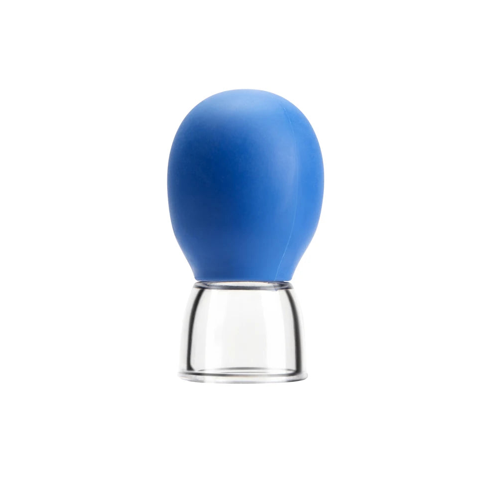 Facial Massage Cups Rubber Vacuum Cupping Skin Lifting Anti Cellulite Massager for Face Pvc Body Cups Skin Scraping Massage Jar