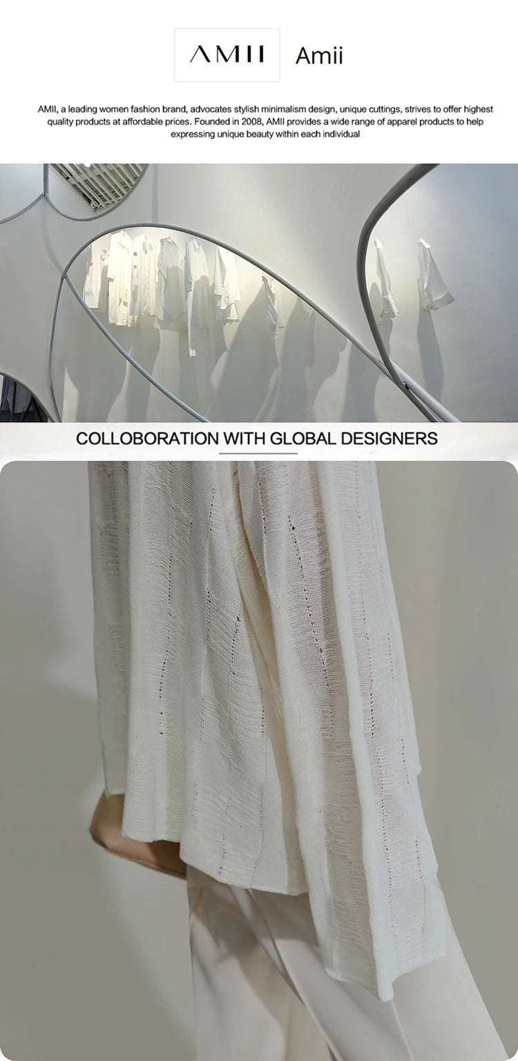 Amii Minimalism 2024 Summer New Loose Long Dress Sleeveless Large A-line Chiffon Jacquard Elegant Dresses for Women 12452064