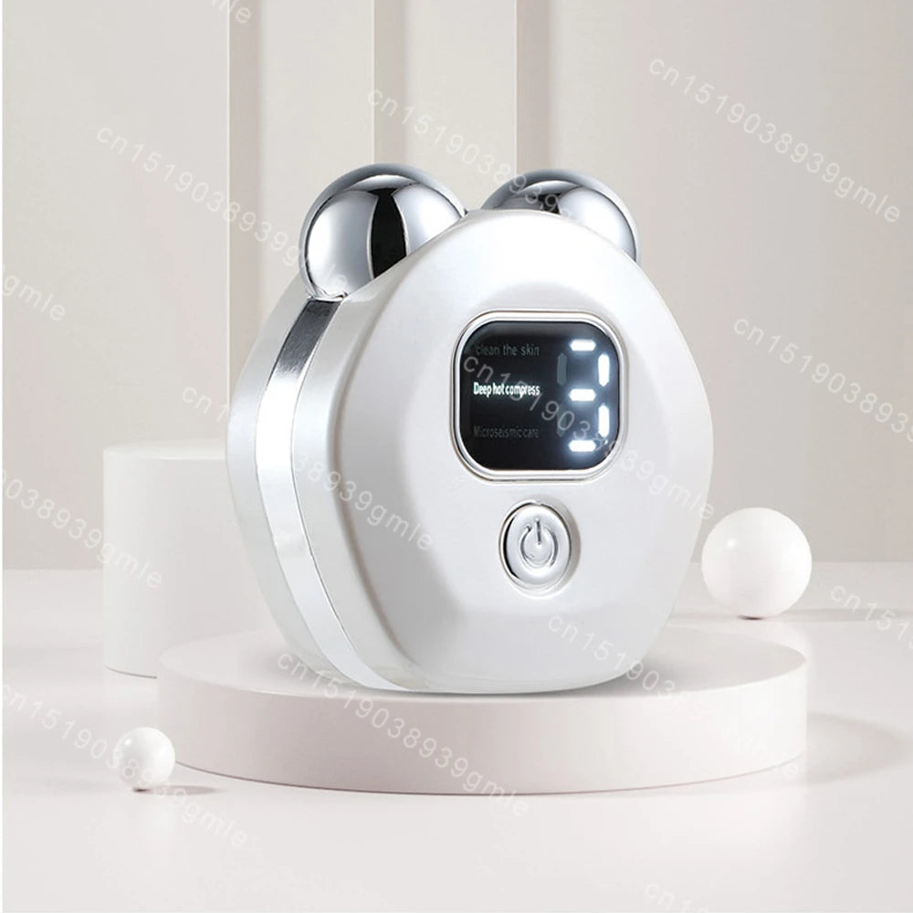 Face Lifting Device EMS Face Massager Skin Tightening Microcurrent Roller Facial Anti Wrinkle Neck Lift Massage Skin Beauty