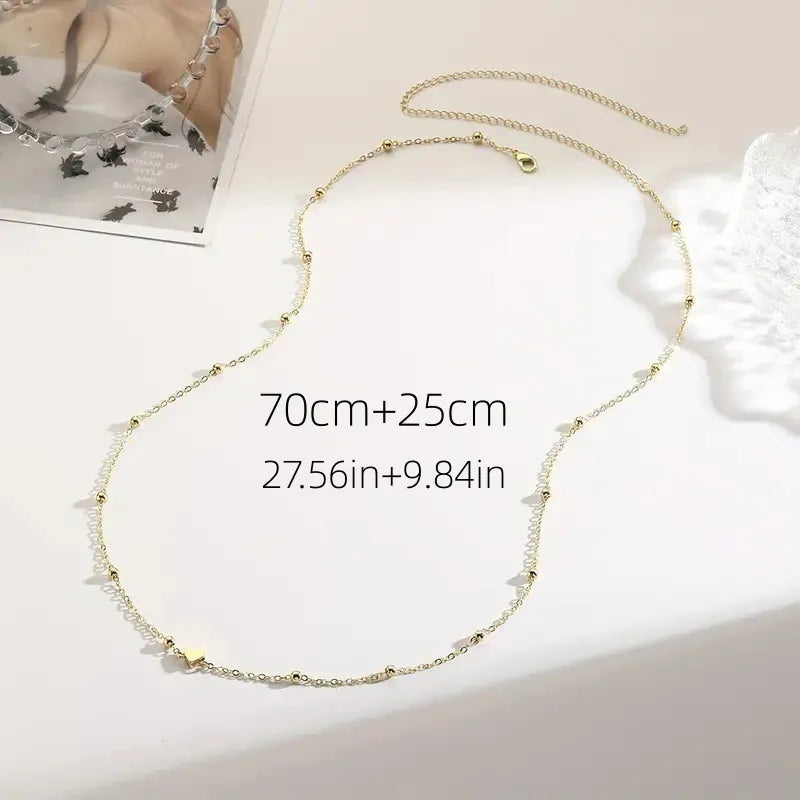 New Fashion Gold Color Metal Belly Chains For Women Simple Sexy Boho Geometric Sequins Summer Beach Bikini Waist Body Jewelry