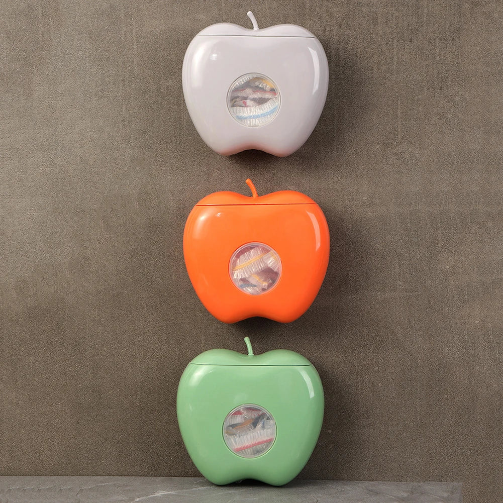 Wall Mounted Fresh Keeping Bag Storage Box Kitchen Disposable Food Cover Storage Container Fresh Cover Dispenser Box