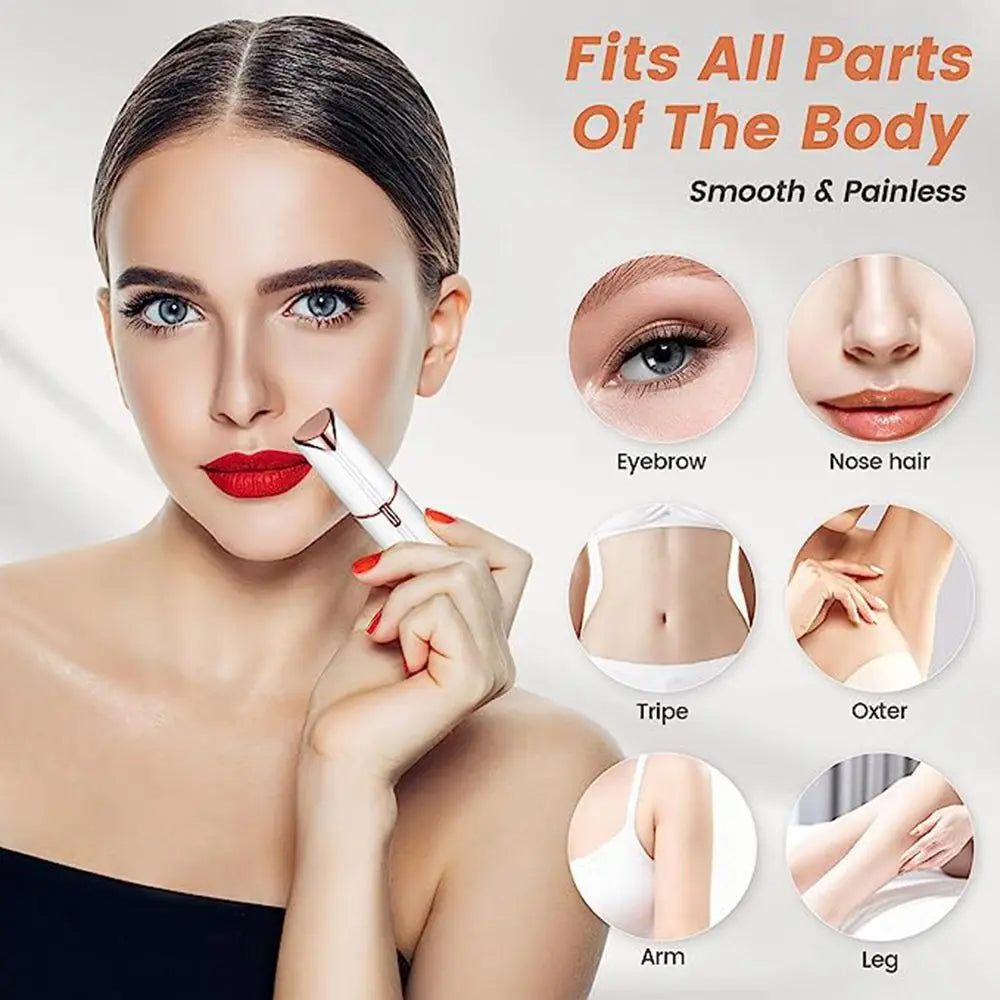 Electric Lipstick Razor Device Facial Hair Remover Tools Finishing Epilator Trimmer Flawless Dermaplane Shavers Beauty Gadgets