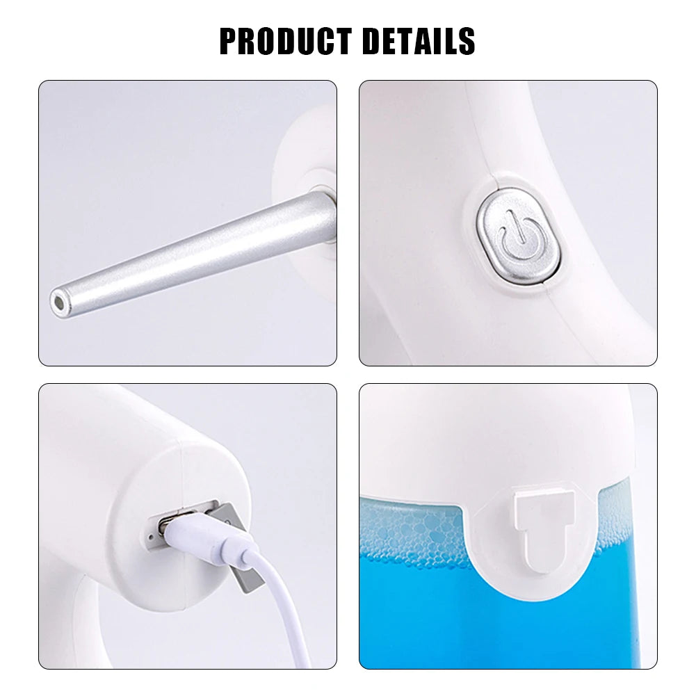 Electric Automatic Foam Soap Dispensers Rechargeable 350ML Soap Foaming Gun Foam Machine for Shampoo Shower Gel Facial Cleanser