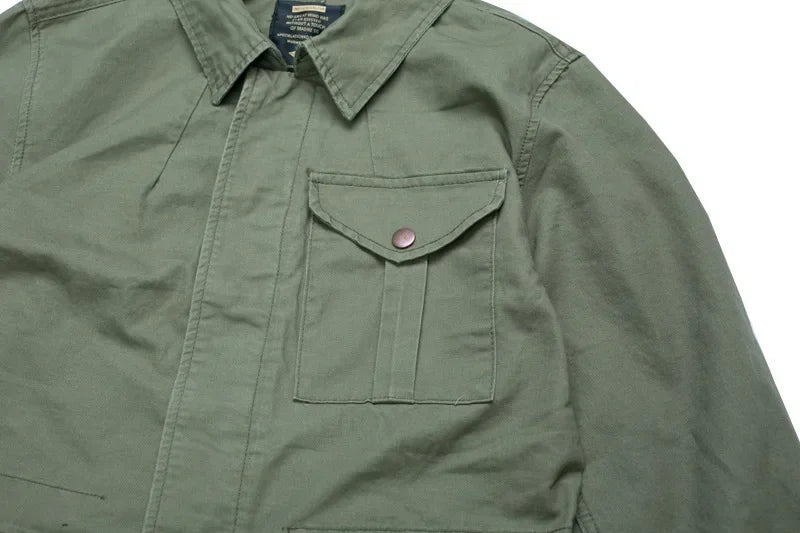 American Multi Pocket Work Suit Jumpsuit Men Fashion Brand Jumpsuit Loose Work Suit for Men