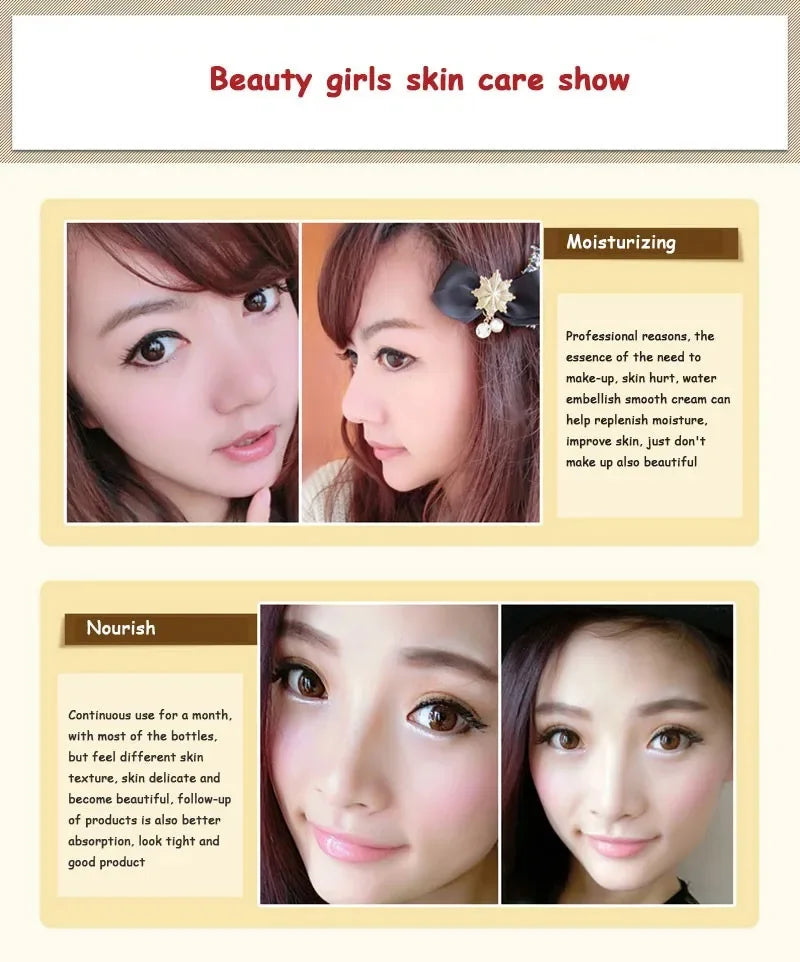 Pure Pearl Face Skin Care Essence Facial Cream Eye Cream Firming Freshing Moisturizing Brightening Facial Skin Care Products