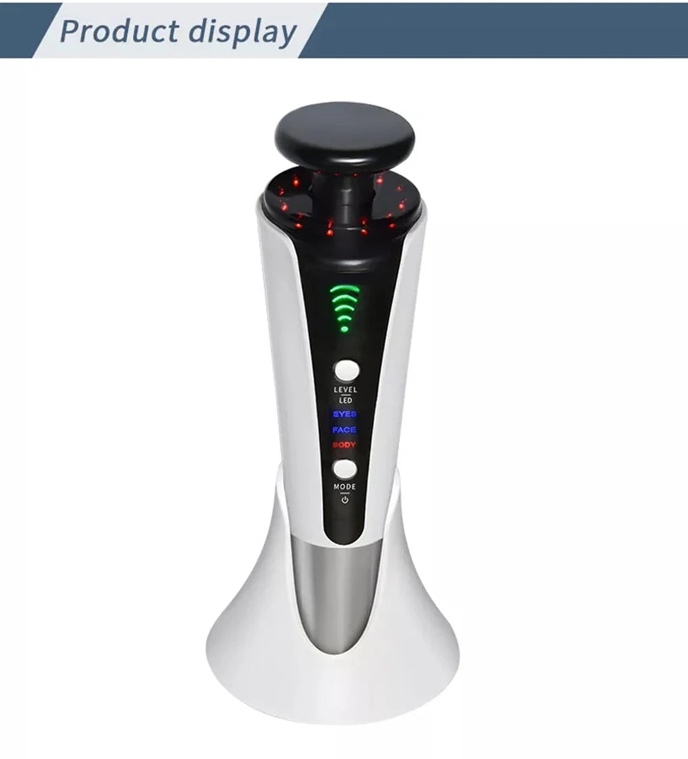 NEW 3 In 1 Skin Lifting Red Light Machine for Face Body Facial Rejuvenation Tighten Eye Bag Remove Chin V-line Up Beauty Device