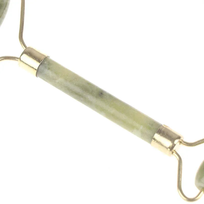 Natural Rose Jade Roller Face Massage Gua Sha Board Jade Massager Body Facial Eye Scraping Acupuncture Face Lift