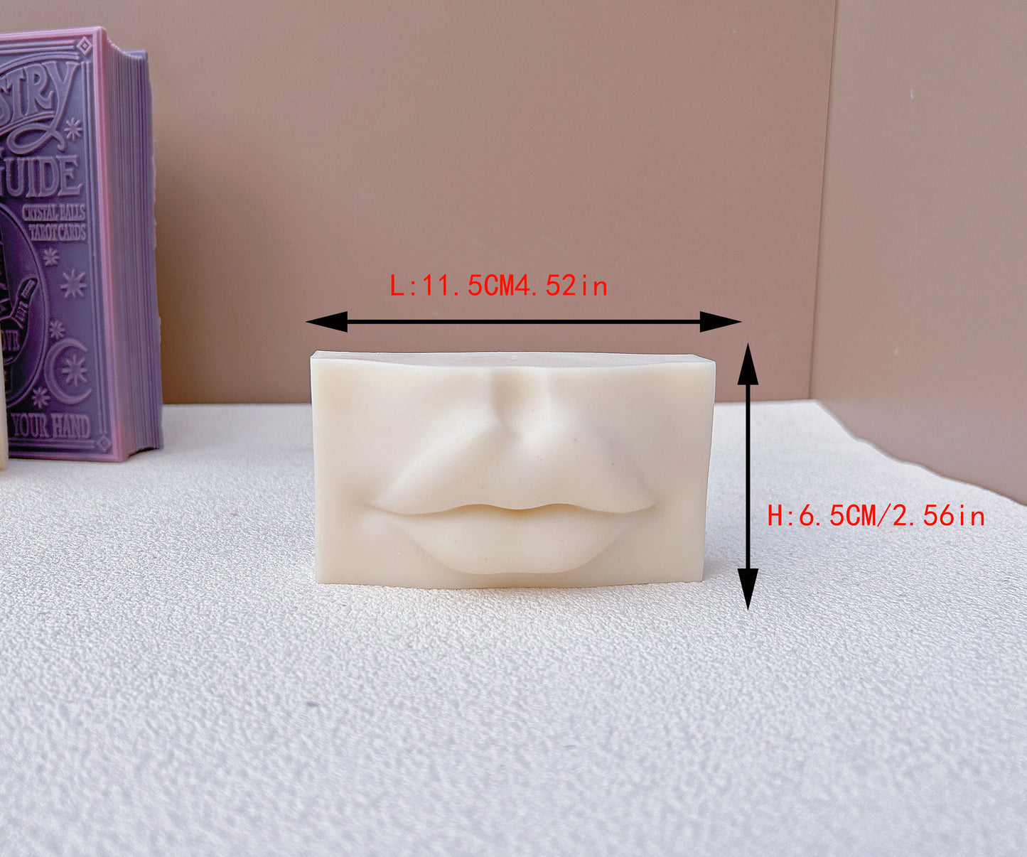DIY Art Facial Candle Silicone Mold 3D Abstract Facial Silicone Candle Mold Handmade Gypsum Soap Festival Party Home Decoration
