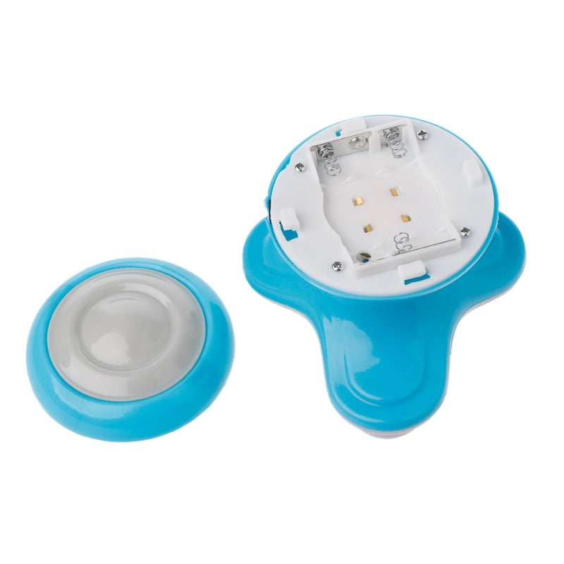 Triangle Shape USB Electric Handled Wave Vibrating Massager Mini Neck Massager Neck Back Head Massage Face Foot Massager New