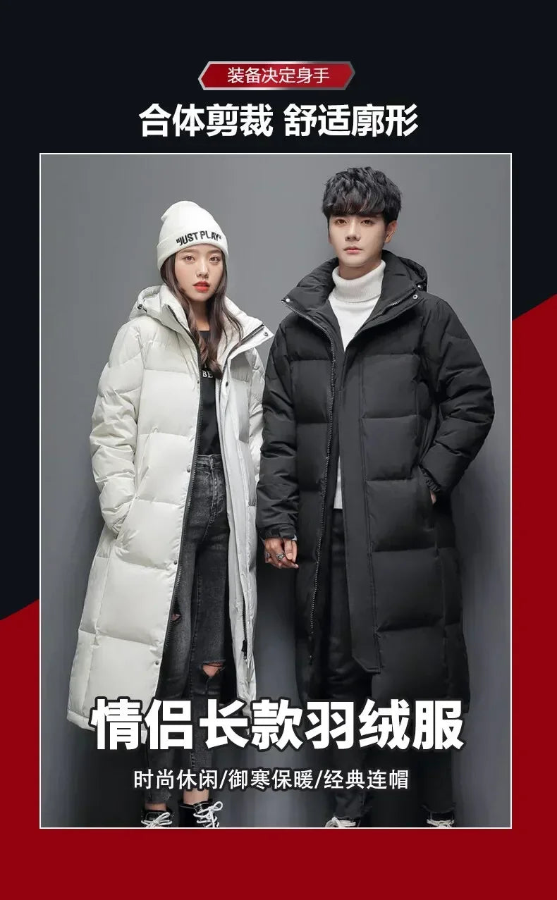 Men's Slim Cotton Long Coat High Quality Design Hot Casual Parka Men Clothes Unisex Outdoor Leisure Parka Cotton-Padded Parkas