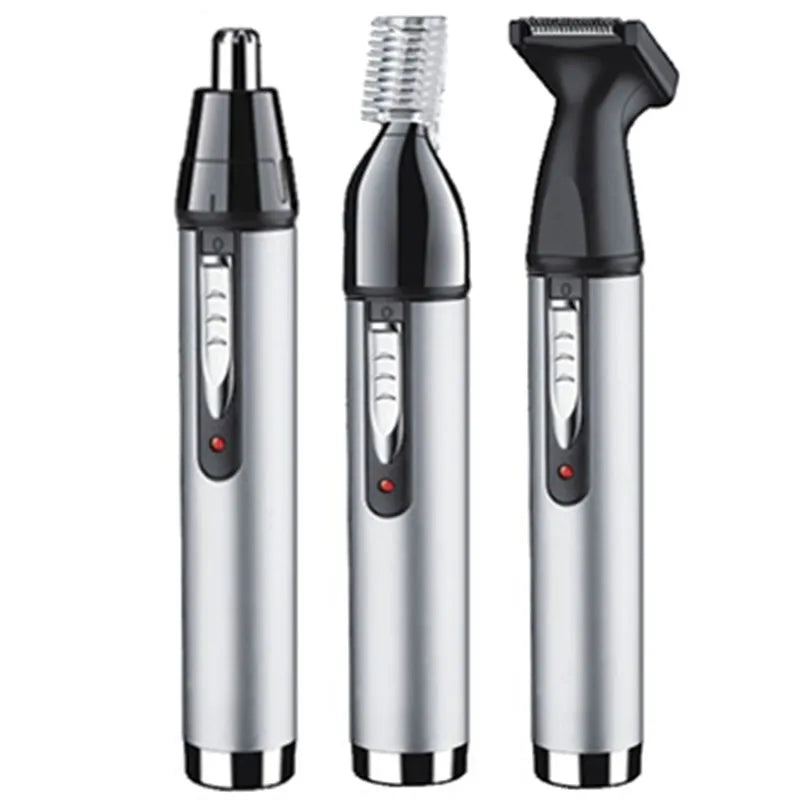 Kemei rechargeable all in one grooming kit ear nose hair trimmer eyebrow beard electric facial&body trimmer for men&women