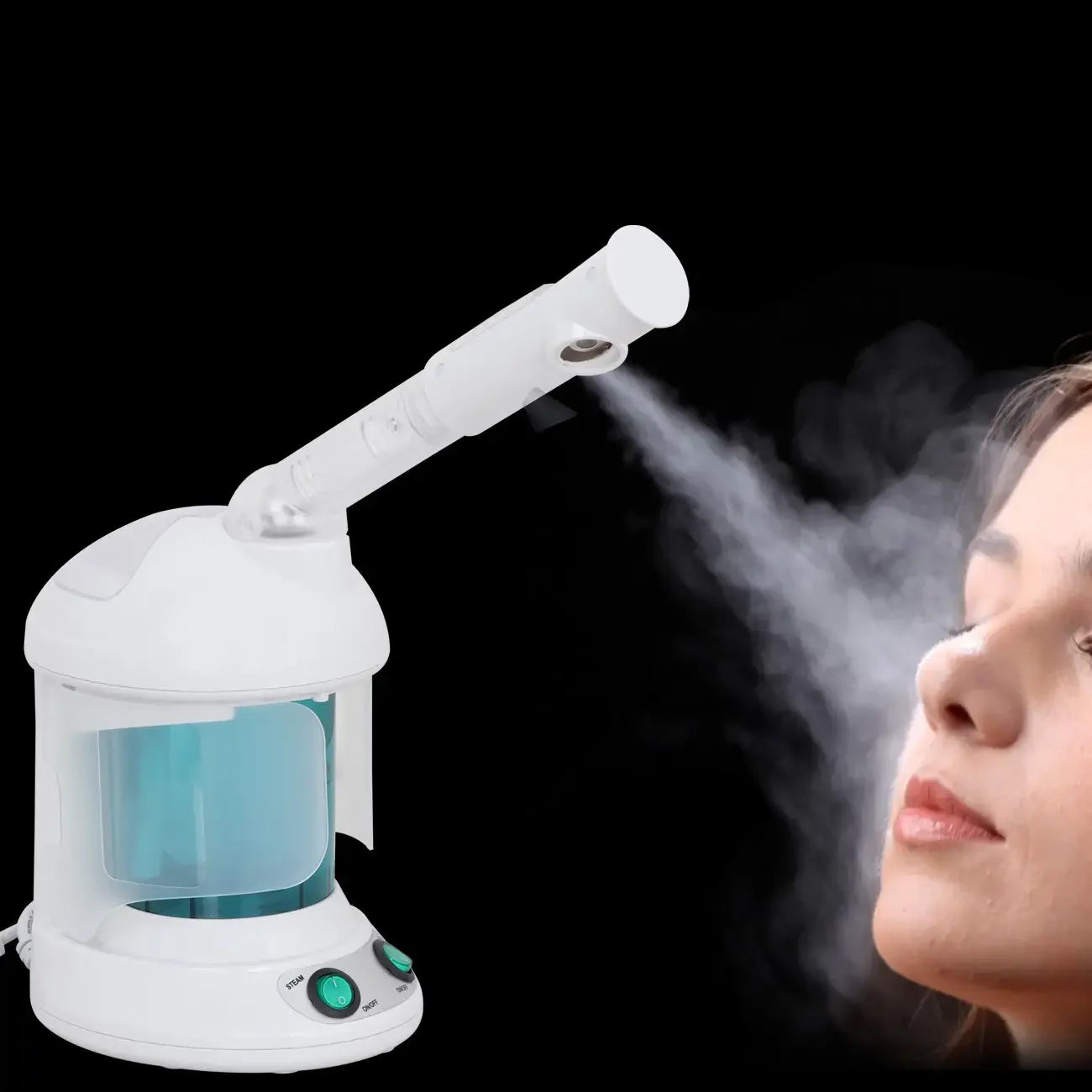 Professional SkinCare Hot Hair Face Facial Steamer Cleansing Ozone Vapor Vaporizer Nano Mist Sprayer Humidifier Steam Machine