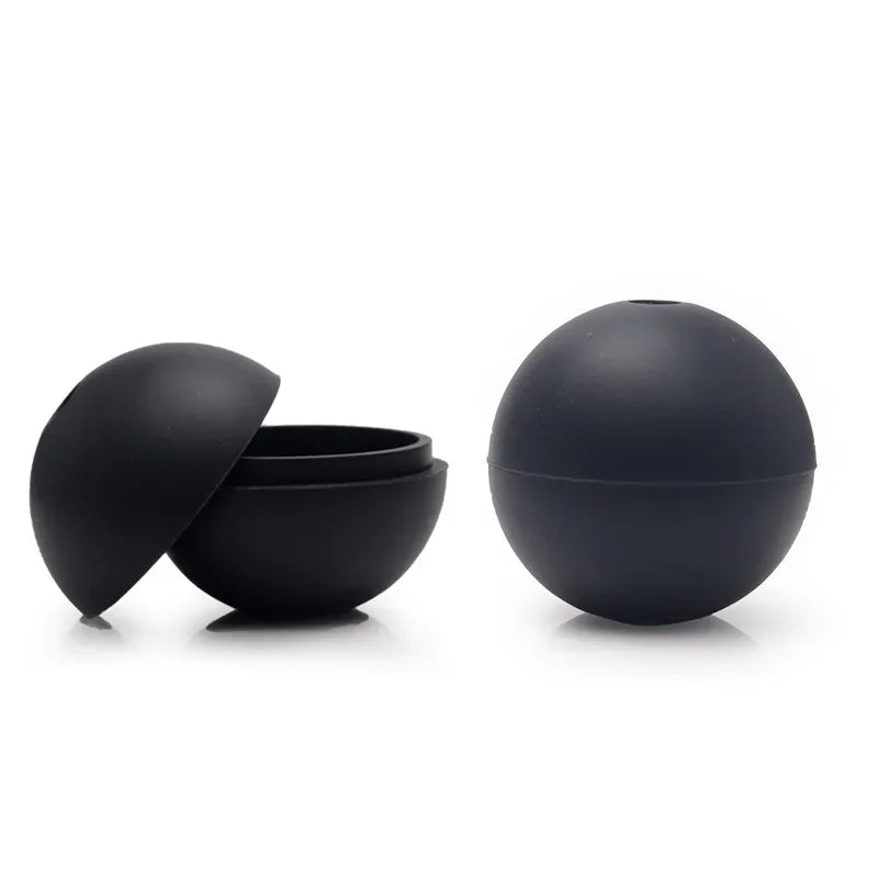 6cm Silicone Round Ice Mould Hockey for Whiskey Ice Cube Kitchen Round Mold Ball Chocolate Tray Ice Ball Tools Bar