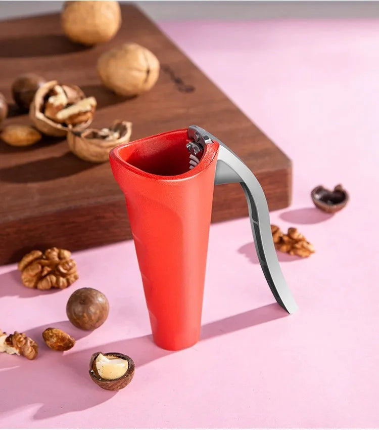 GIANXI Hazelnut Walnut Pliers Nut Cracker Chestnut Clip Sheller Opener Clamp Plier Funnel Shape Gadget Kitchen Accessories