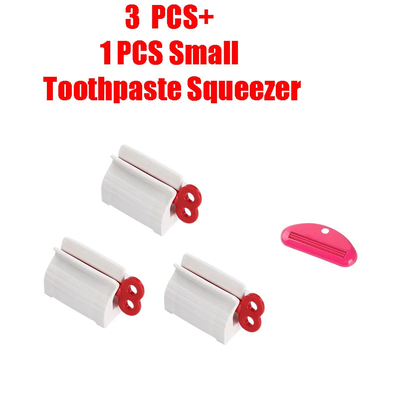 Toothpaste Tube Squeezer Efficient and Hassle-Free Cosmetics Press Facial Cleanser Rolling Squeezing Dispenser