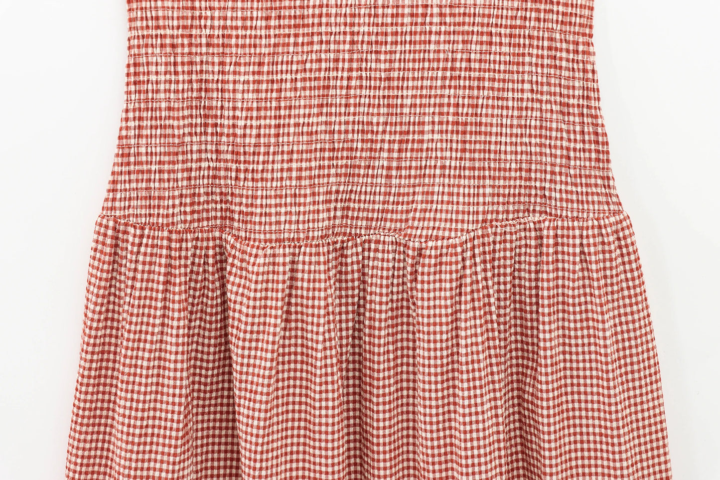 TRAFZA Women Elegant Plaid Vest Dress Sleeveless Stretch Bust Long Dress New 2025 Summer Fashion Romantic Vacation Dress