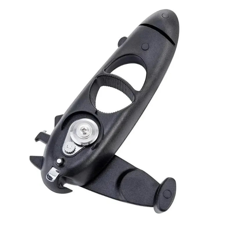 1Pc 8 in 1 Can Opener Heavy Duty and Tin Opener Beer Bottle Box Open Cans Novel Kitchen Essential Accessories for Jar Opening