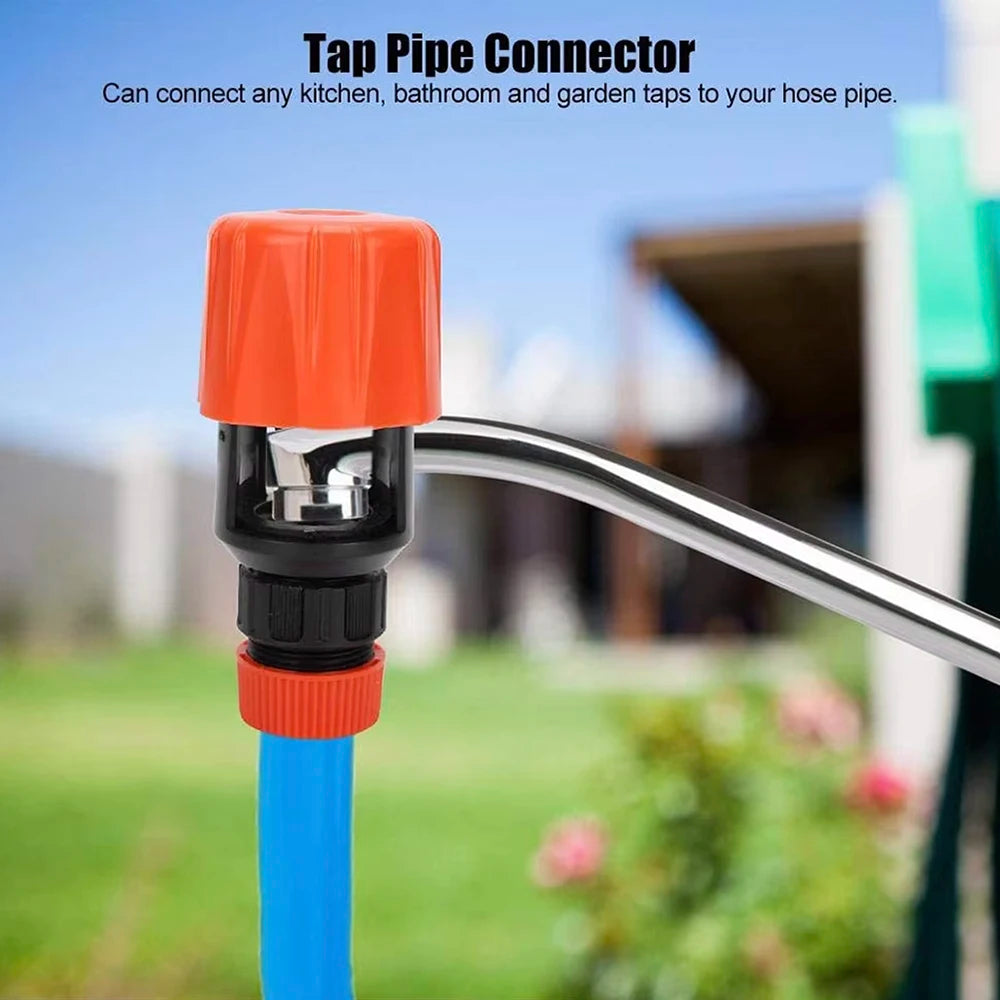 Faucet Universal Hose Connector Kitchen Quick Coupling Garden Watering Irrigation Water Pipe Adapter Reusable Connecting Pieces