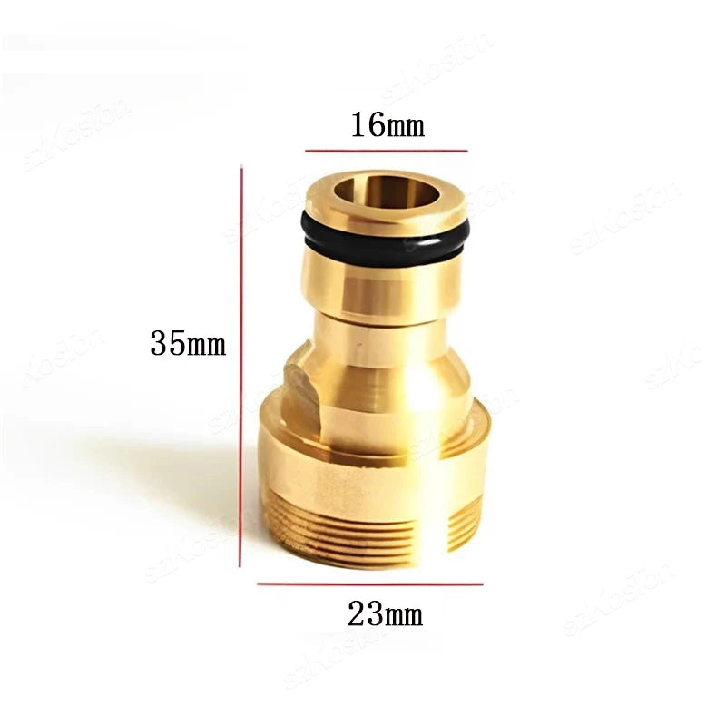 1/2/5PCS Universal Tap Kitchen Adapters Brass Faucet Watering Garden Tools Tap Connector Mixer Hose Adaptor Basin Accessories