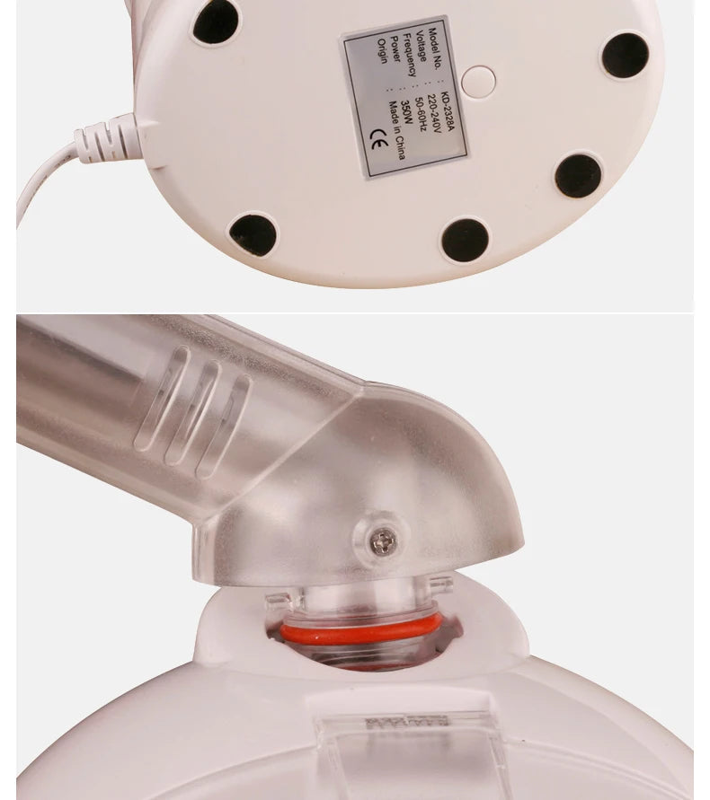 Professional SkinCare Hot Hair Face Facial Steamer Cleansing Ozone Vapor Vaporizer Nano Mist Sprayer Humidifier Steam Machine