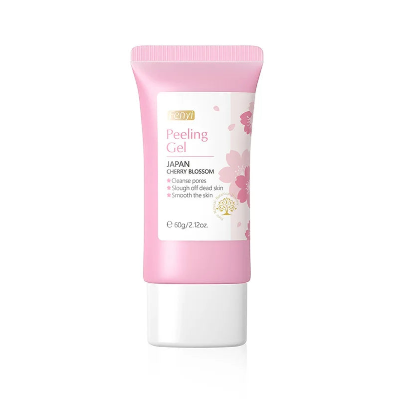 60g Face Exfoliating Gel - Whitening Moisturizer Repair Facial Scrub Cleanser Acne & Blackhead Treatment Remove Skin Care Cream