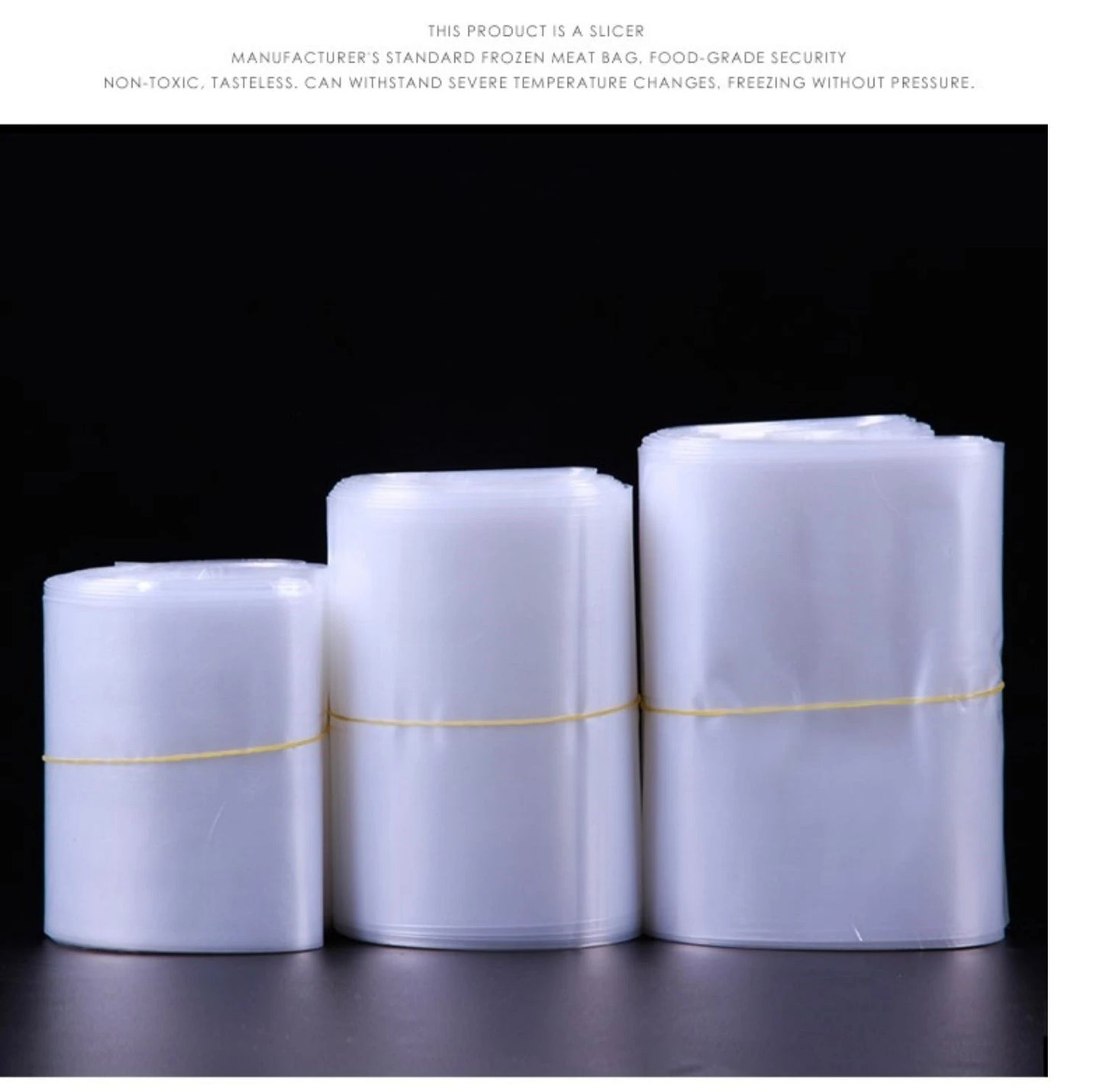 Frozen Meat Bag Beef And Mutton Roll Forming Cylindrical Bag Long Meat Slices Straight Tube Roll Mold Packaging Kitchen Tools