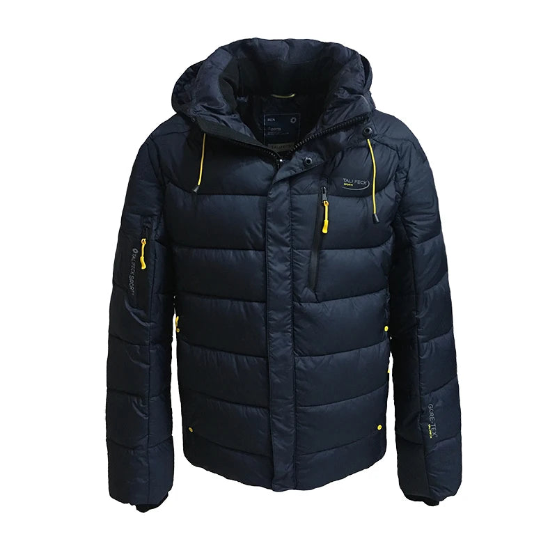 TALIFECK Men Winter Jacket Cotton Padded Jacket Parka Homme Quilted Coats High Quality Brand Winter Warm Coat Men Russian Size