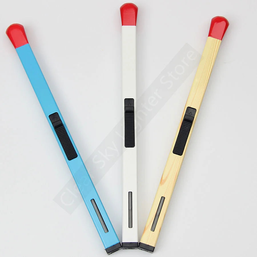 Super Long Luminous Matchstick Lighter Butane Torch Inflatable Lighter Household Aromatherapy Kitchen Gadgets Daily Necessities