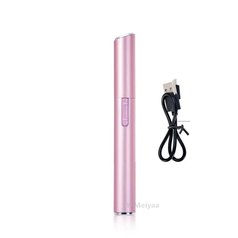 Portable Mini Electric Eyebrow Trimming Hair Remover For Women Body Facial Shaver Hair Blade Razor Epilator USB Rechargable
