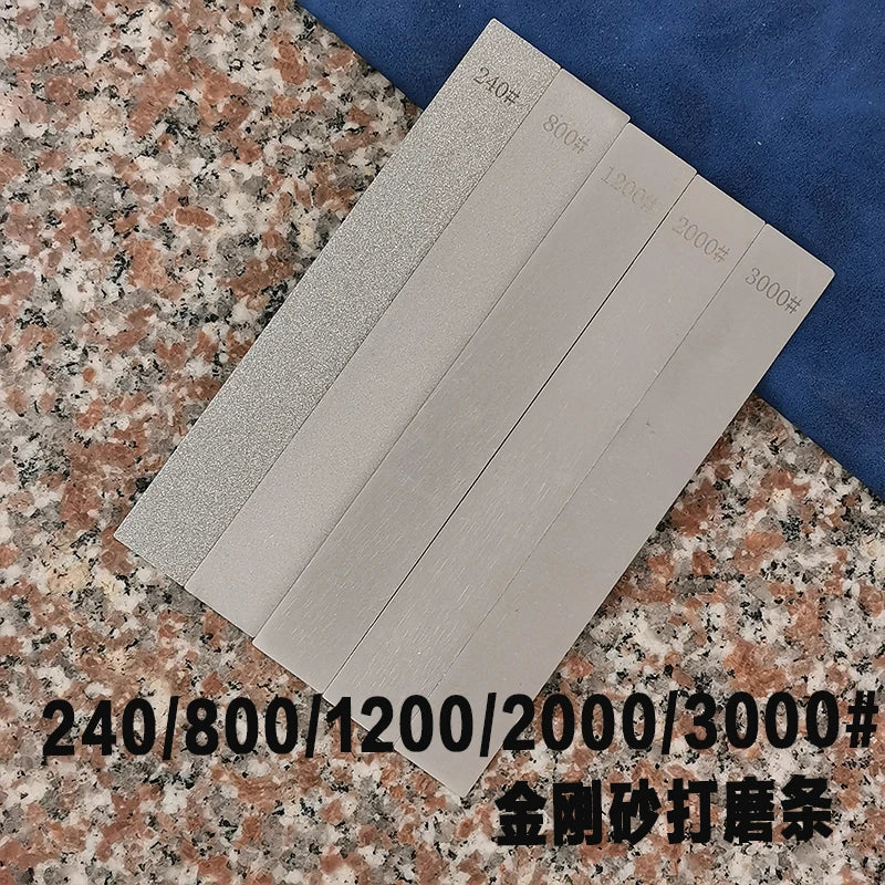 Diamond Stone No Base Bar Used Knife Sharpener Diamond Whetstone Grinding Stone Sharpening Stone Bars Kitchen Tool