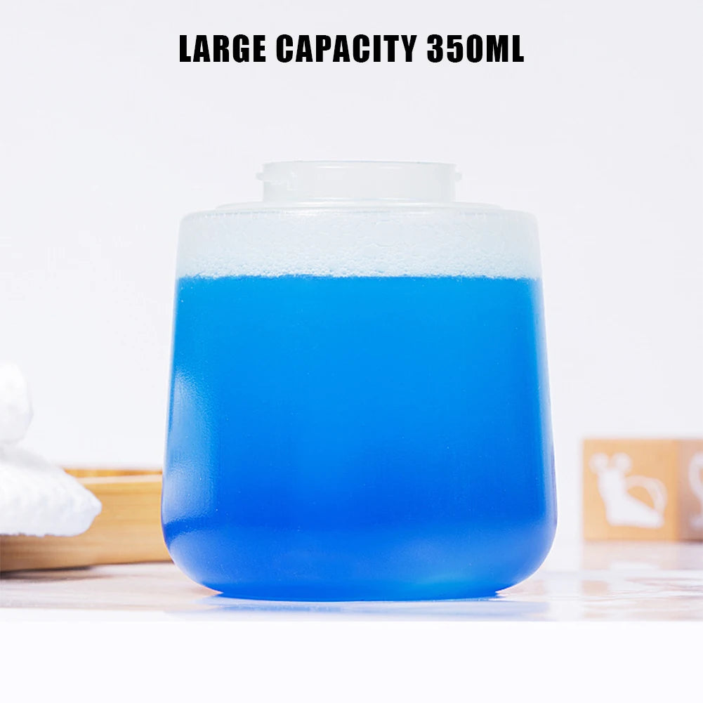 Electric Automatic Foam Soap Dispensers Rechargeable 350ML Soap Foaming Gun Foam Machine for Shampoo Shower Gel Facial Cleanser