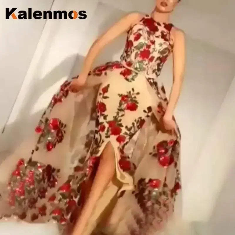 Party Sequin Long Dress Women Summer High Waist Princess Vintage Dresses Elegant O-Neck Sleeveless Club Maxi Prom Maxi Vestidos