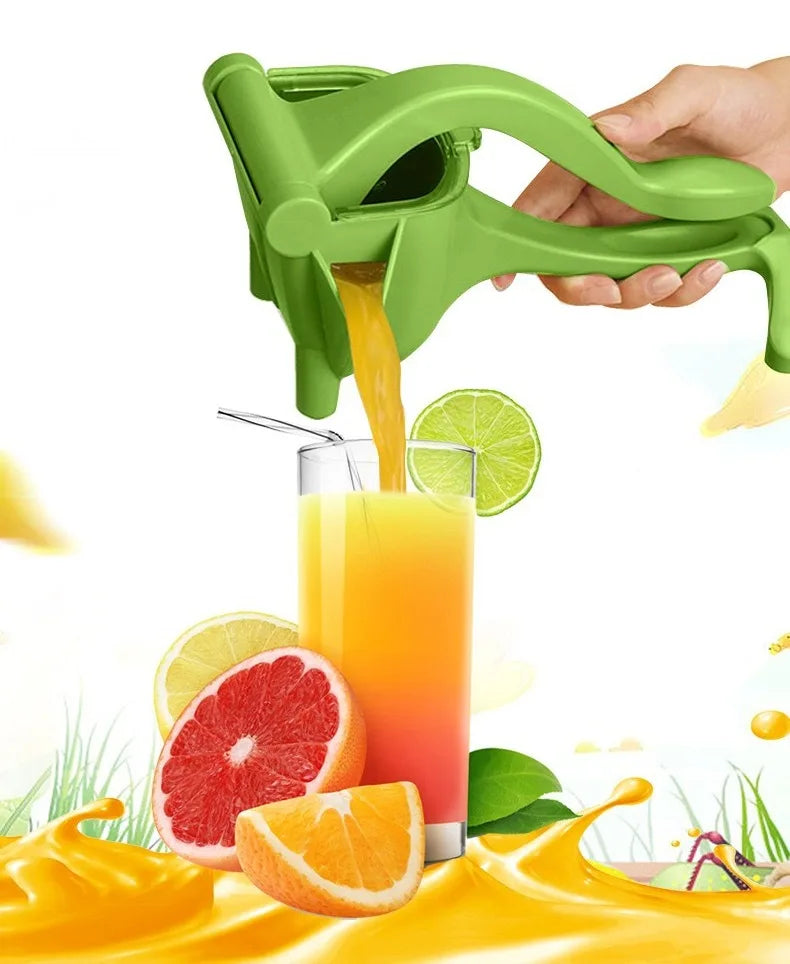 Aluminum Alloy Manual Juice Squeezer Hand Pressure Juicer Pomegranate Orange Lemon Sugar Cane Juice Kitchen Bar Fruit Tool