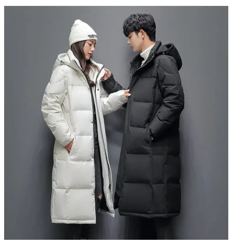 Men's Slim Cotton Long Coat High Quality Design Hot Casual Parka Men Clothes Unisex Outdoor Leisure Parka Cotton-Padded Parkas