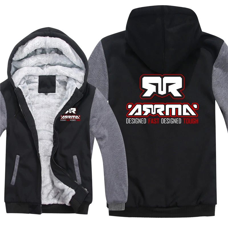 ARRMA Rc Hoodies Men Fashion Coat Pullover Fleece Liner Jacket ARRMA Rc Sweatshirts Hoody
