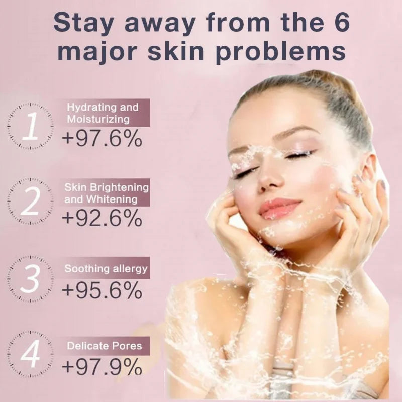 Face Steamer Humidifier Hot & Cold Nano Mist Sprayer SPA Facial Nebulizer Steamer Moisturizing Beauty Device Face Skin Care