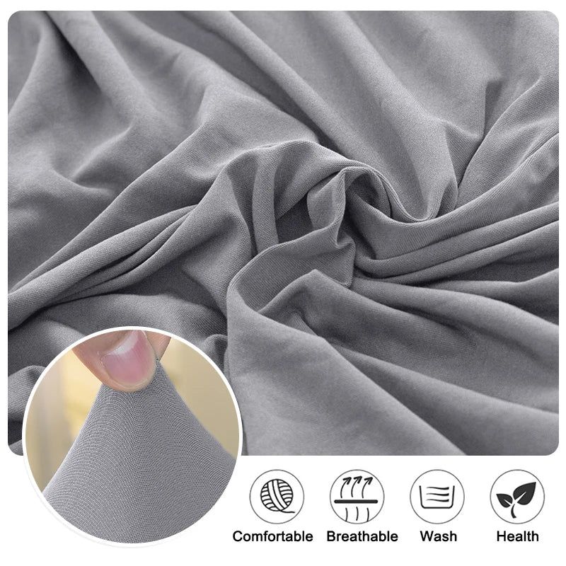 Waterproof Elastic Chair Cover For Dining Room Kitchen Wedding Hotel Banquet Restaurant Anti-dirty Seat Cover Dining Chair Cover