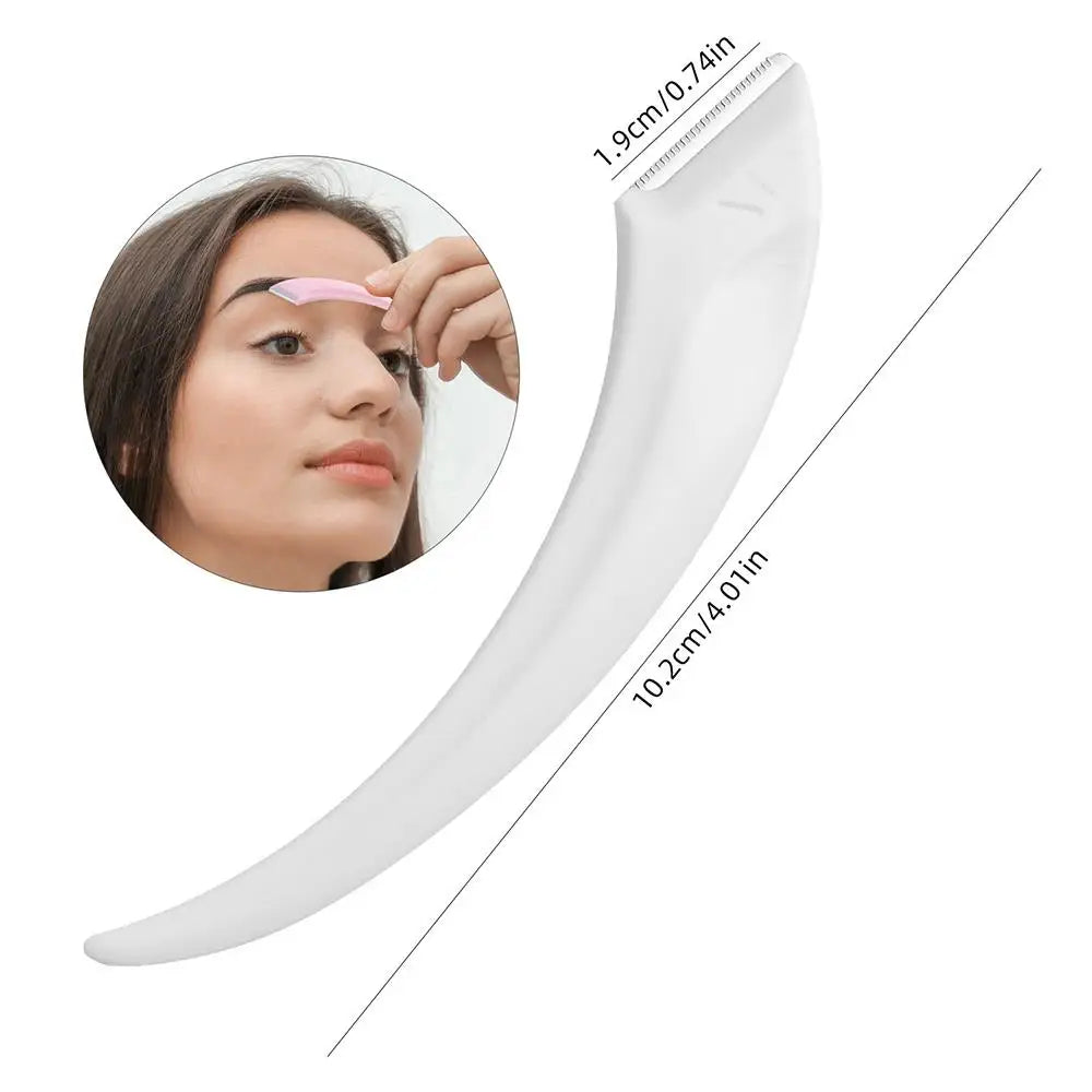 Eyebrow Trimmer Kit Facial Razor Eyebrow For Woman Professional Eyebrow Hair Removal Scissors With Comb Brow Trimming Tool
