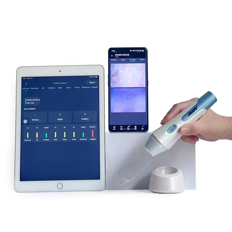 WIFI Wireless Portable Skin Aesthetic Analyzer Digital Skin Scanner Facial Diagnosis Detector Skin Analysis Salon Beauty Machine