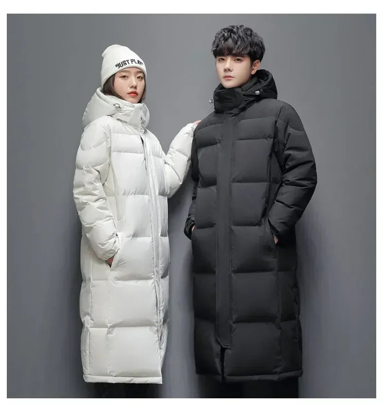 Men's Slim Cotton Long Coat High Quality Design Hot Casual Parka Men Clothes Unisex Outdoor Leisure Parka Cotton-Padded Parkas
