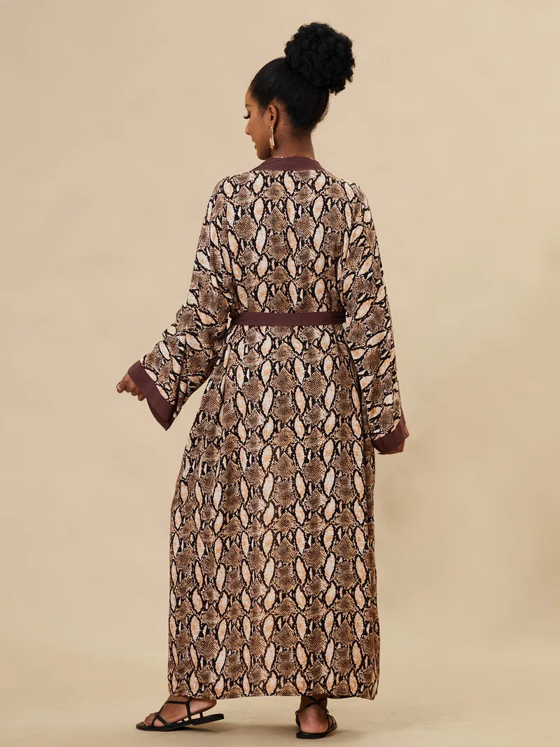 Para Praia Kimono Beach Robe Swimsuit Cover Ups Beachwear Long Flared Sleeve Dress Sarong Women Loose Cardigan Bikini Covers