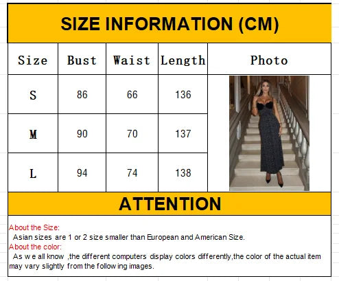 Sleeveless Strapless Polka Dot Patchwork Long Dress Women Spring Summer 2025 Fashion Streetwear Elegant Sexy Black Dresses