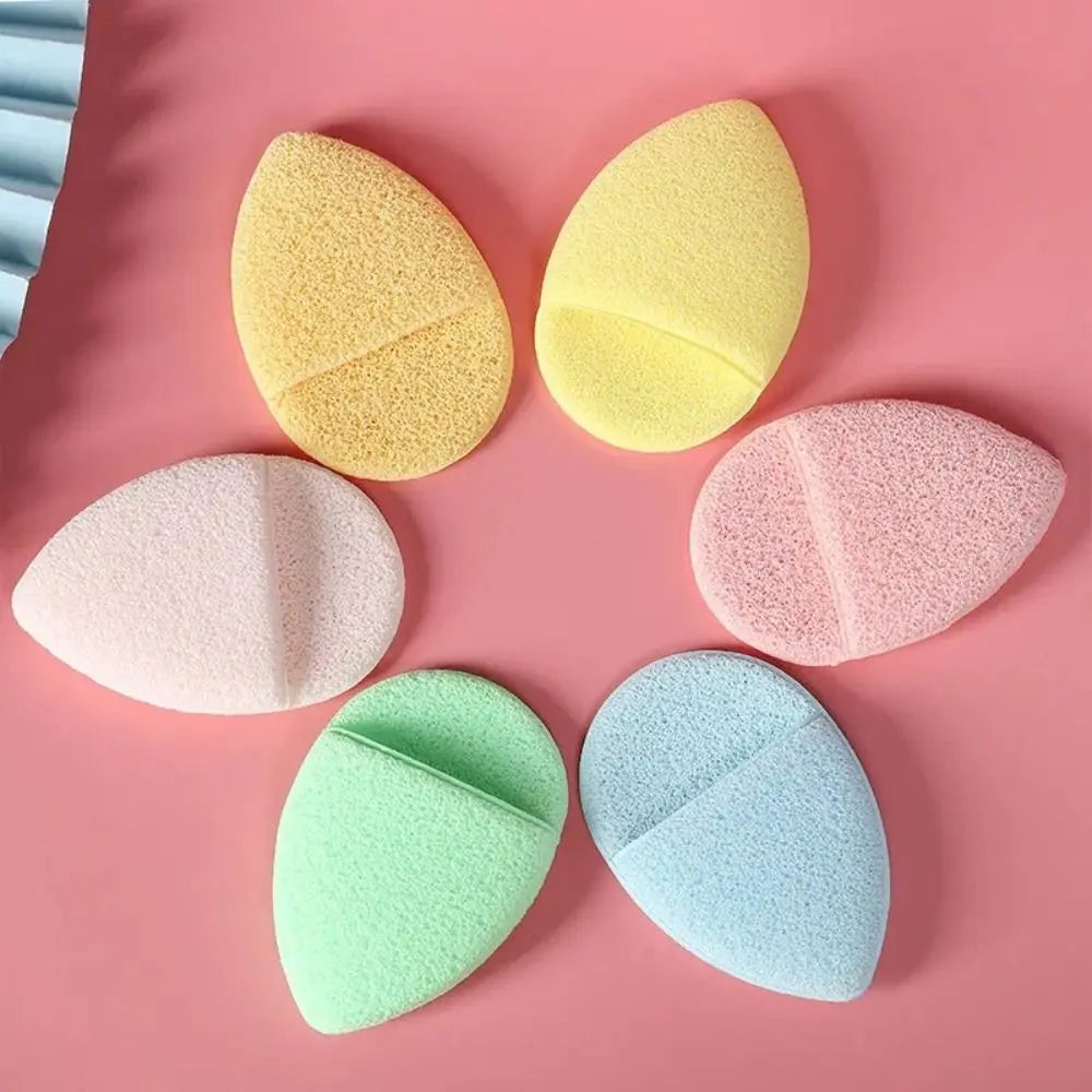 Natural Exfoliating Face Wash Cleansing Puff Flutter Sponge Deep Remover To Black Headband Cosmetic Sponges Facial Clean Tool