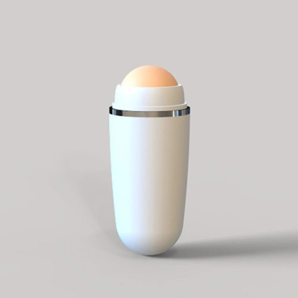 Oil-Absorbing Natural Volcanic Stone Face Clean Care Oil Control Reusable Face Massager Roller Skincare Beauty Makeup Tool