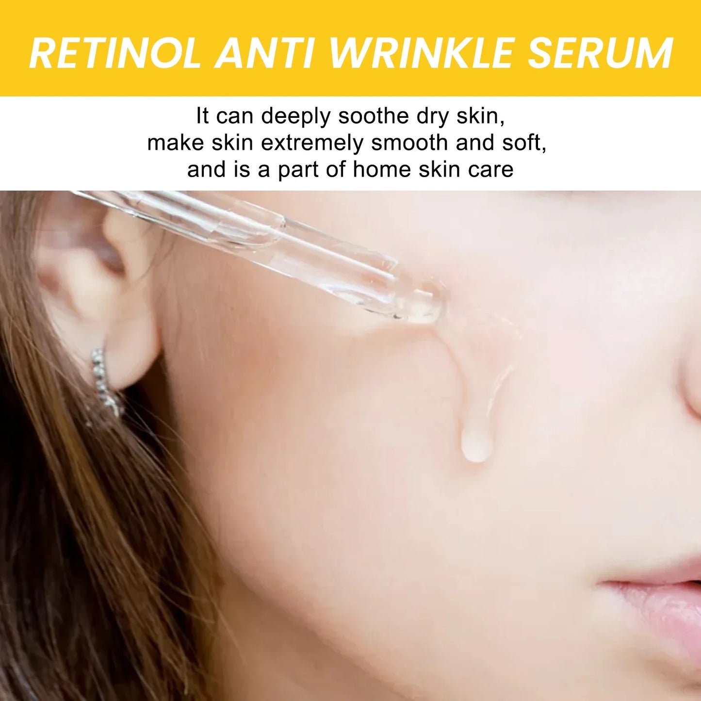 Retinol 2.5% Vitamin C / A Facial Anti Wrinkle Serum Remove Dark Spots Collagen Serum Anti Aging Essence Whitening Face Serum